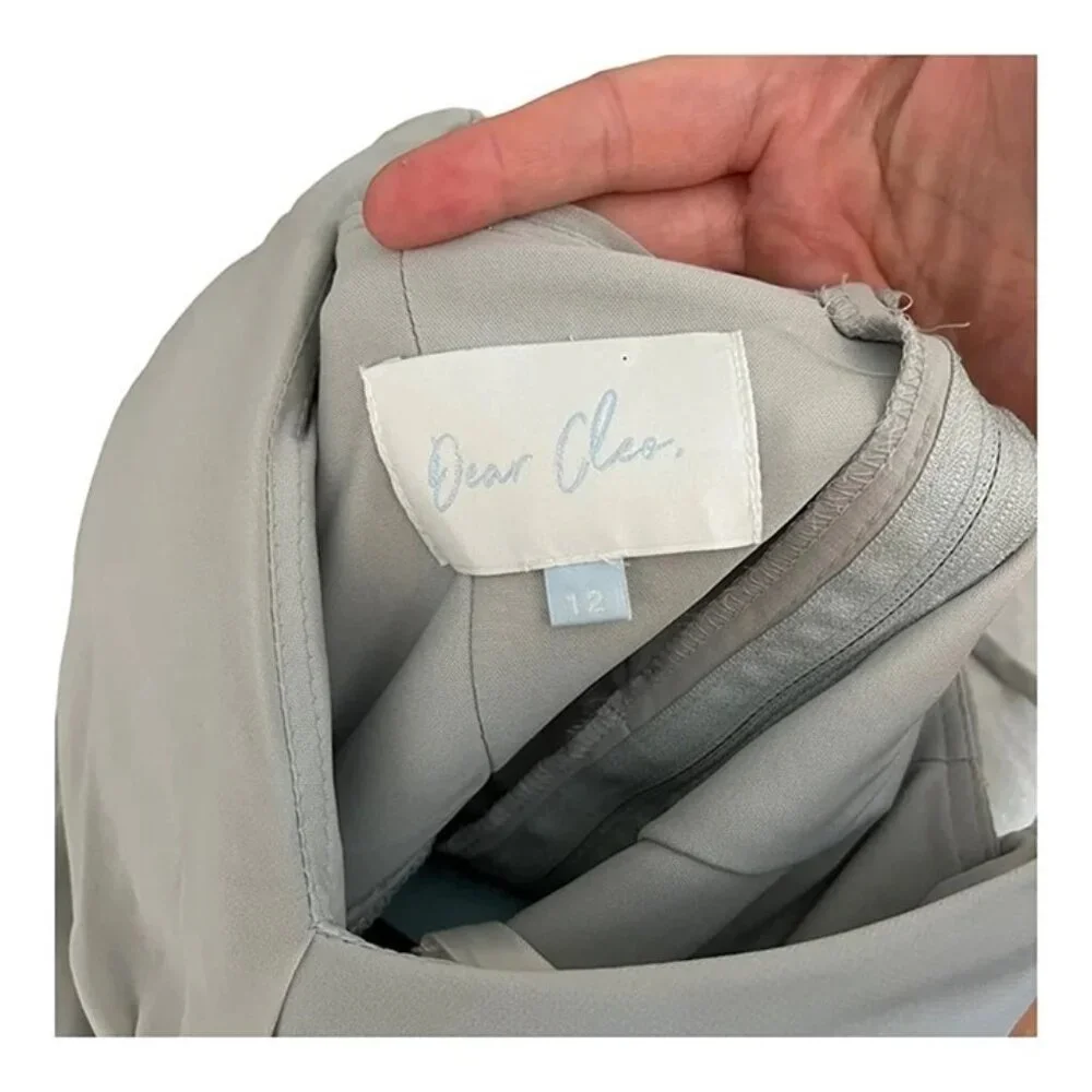 Closet Closing Sale! Dear Cleo green dress spaghetti strap style name Grace pist - Picture 5 of 9